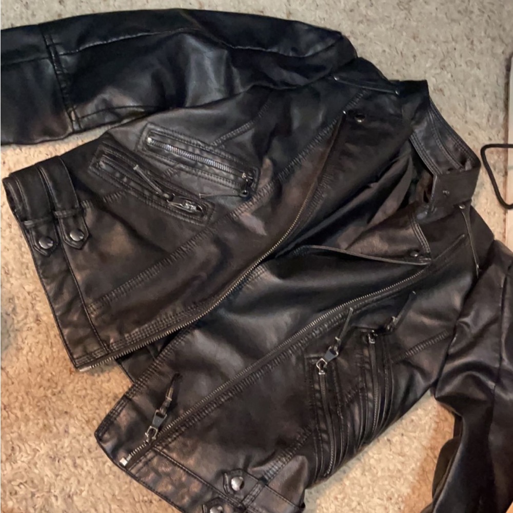 Leather jacket from fashion nova. Brand new never worn.